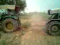 farmtrac45 v/s john deer5310 // kali-rAi jatt farm tractors in vill..khan-khana
