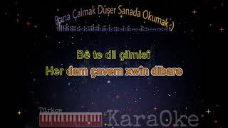 Çavken Kürtçe Karaoke (Xece Herdem) Akustik Türkçe Piano Karaoke