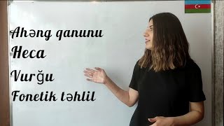 Fonetikaahəng Qanunu, Heca, Vurğu Fonetik Təhlildə Ən Rahat Üsul-3S