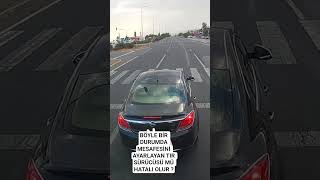 Sagimda Tır Vardı Dörtlu Yakti Orta Seride Gectim Fren Mesafemi Ayarladim Arkadan Vursam Ne Olurdu ?