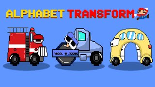 Alphabet Lore Reverse Plush Toy All Letter.. But They Are Cars Gm Animation
