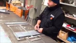 Cancelletto estensibile : Realizzazione mantice