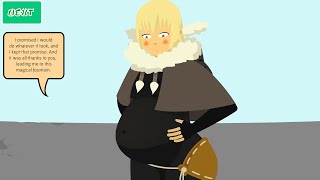 Evangelyne Wakfu Pregnancy Expansion Animation