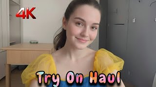 4K Shein Lingerie Try-On Haul 2025 Transparent Sheer Fashion Review