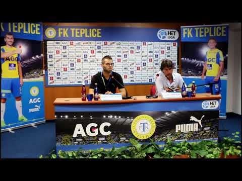 Tiskov konference Dana mejkala po utkn s Jabloncem (13.8.2017)