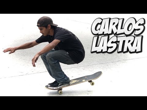 CARLOS LASTRA CAN DO MAGICAL SKATEBOARD TRICKS !!!! - NKA VIDS -