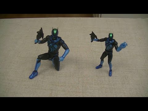 KRAF Kamen Rider Zeztz Technolom Stream & CCC Kamen Rider Zeztz Technolom Set Double-Review (Zeztz)