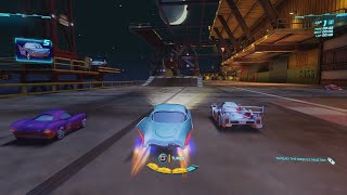 Cars 2 The Video Game Flo - Race Mode Pipeline Sprint 2 Laps