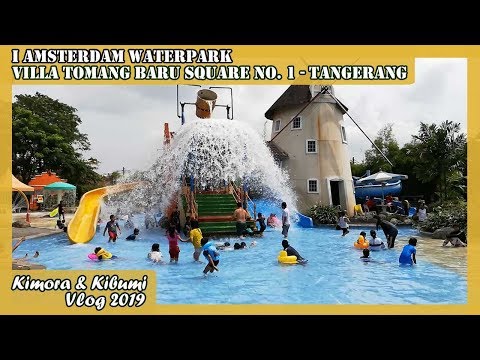 Serunya Berenang, Main Flying Fox dan Trampolin di I Amsterdam Waterpark Tangerang