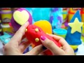 Spongebob barbie Play Doh Peppa Pig Surprise eggs Cars 2 Frozen toys