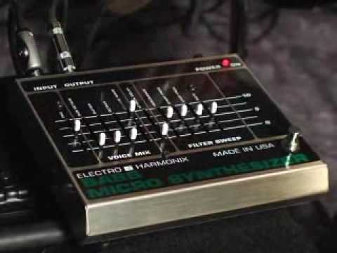 Electro-Harmonix Bass Microsynth Demo