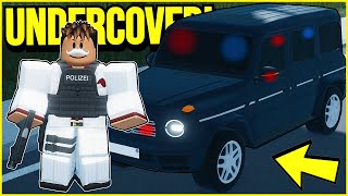 I Became Undercover Police In Emergency Hamburg.. Roblox