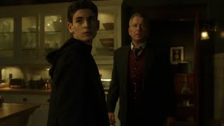 149. Gotham S4E2. Lucius Fox Brings Bruce A Special Suit.