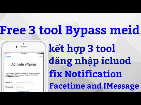 Bypass icloud full Free ios 12.5.1- ios 14.4 đăng nhập icloud.thông báo app bank, update, tắt nguồn