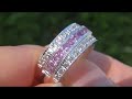 World Class Jewelry Collection - Rare Pink Sapphire Diamond Ring