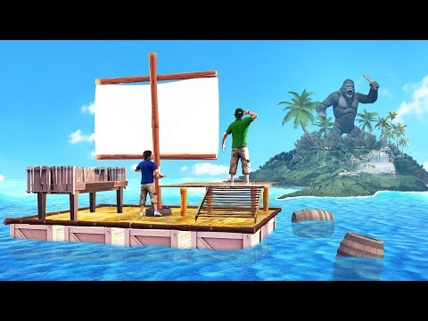 ПОКОРЕНИЕ ОСТРОВА С МОРСКИМ ЧУДИЩЕМ! - RAFT МУЛЬТИПЛЕЕР ПОКОРЕНИЕ ОСТРОВА С МОРСКИМ ЧУДИЩЕМ! - RAFT МУЛЬТИПЛЕЕР