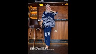 Blue Shappire Set Setelan Batik Cap One Set Fashion Outfit Kekinian Javadelestat Homedress