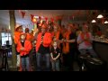Spring omhoog oranje | Steenwieker Oranje Fans
