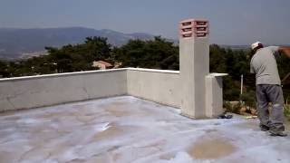 DKS 120T - Zemin Rutubet Yalıtım Malzemesi Uygulaması / Ham Beton Teras Uygulaması