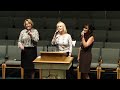 Faithful Trio sings Fear Not Tomorrow