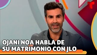 Ojani Noa Habla Sobre Su Sonado Matrimonio Con Jennifer Lopez  Telemundo Entretenimiento