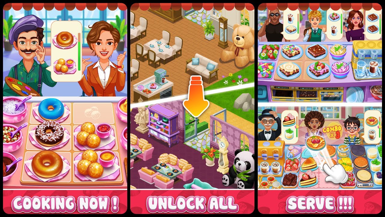 Sweet Cake Jam – Cooking Games Mobile Game | Gameplay Sweet Cake Jam – Cooking Games Mobile Game | Gameplay