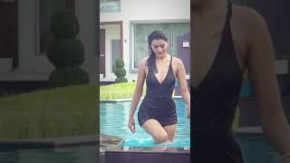 Payal Rajput Super Hot Looking In Swimming Pool