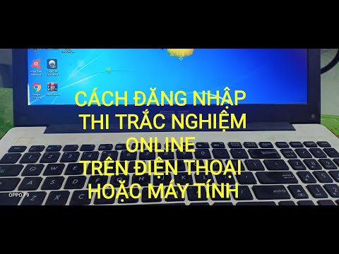 HƯỚNG DẪN HỌC SINH LÀM BÀI TRẮC NGHIỆM TRÊN ĐIỆN THOẠI hoặc MÁY TÍNH