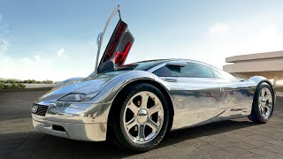 The Audi UFO Aluminum Concept Car | Audi AVUS Quattro