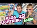 MY SON and I OPEN 2 Mega Lightning Chests AGAIN!! Clash Royale