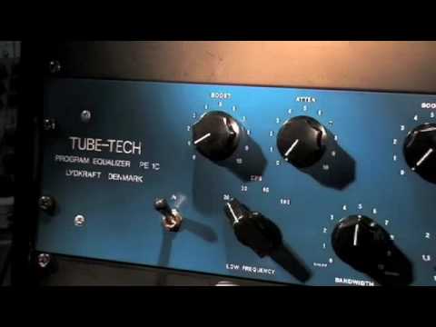 Tube based passive equaliser. TUBE-TECH PE 1C