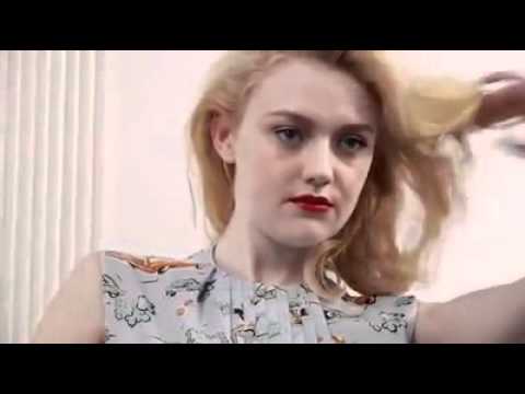 Behind the scenes at Dakota Fanning's cover shoot with ELLE