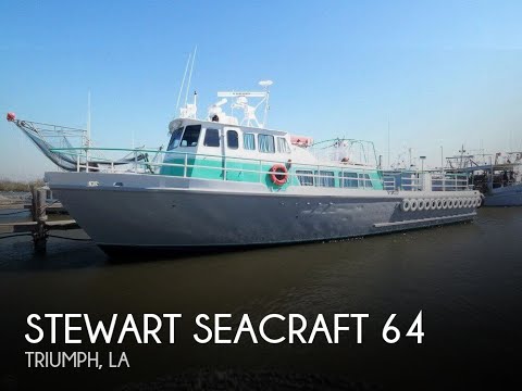 Used 1963 Stewart Seacraft 64 Crew Boat for sale in Buras, Louisiana