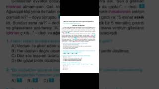 6 Ci Si̇ni̇f Azərbaycan Di̇li̇ Ksq 1 Cavablari