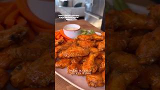 Crispy Baked Buffalo Chicken Wings