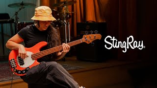 Sterling by Music Man: StingRay Short Scale Demo (ft. Valeria Falcon)