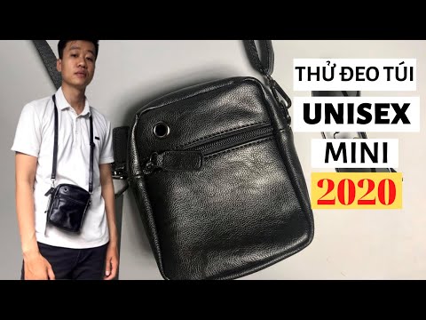 TÚI CHÉO NAM NỮ UNISEX MINI DA PU CHỐNG THẤM NƯỚC MỚI NHẤT 2020
