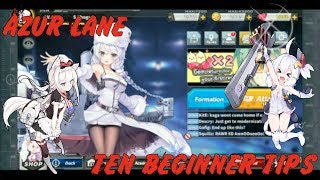 Azur Lane En - 10 Beginners Tips