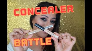 Battle of Drugstore Concealers I L'Oreal I Maybelline ** B Beautiful by Binita **
