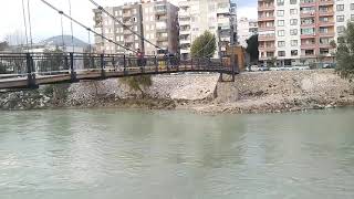 Asma Köprü Si̇li̇fke - Mersin - Silifke Asma Köprü Silifke Yeni Köprü 13 Şubat 2022