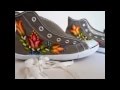 Zapatillas Bordadas a mano - Embroidered Shoes
