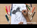 Đồ chơi trẻ em TÔ MÀU TRANH CHÚ VOI CON, BÉ HỌC TÔ MÀU - Color Painting, Learn Color (Chim Xinh)