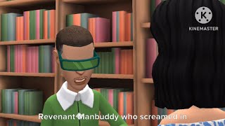 Revenant Manbuddy Screams In The School Librarygrounded