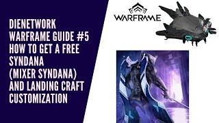 How To Get The Mixer Syndana For FREE!! *Kyroptera Panoply Syandana* (Warframe)
