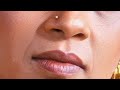Lakshmy Ramakrishnan in Traditional Look || Lips And Face Closeup