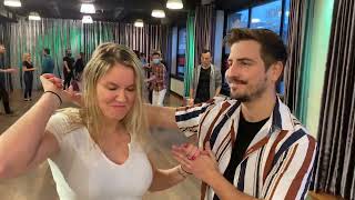 Raphael & Sabrina Bachata Cl At La Onda Social On January 28 2023