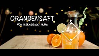 Produktwerbung "O-Saft"