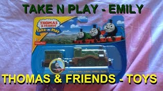 Take N Play Emily, Reg - Thomas & Friends Unboxing - Take N Play Vs Take Along Emily
