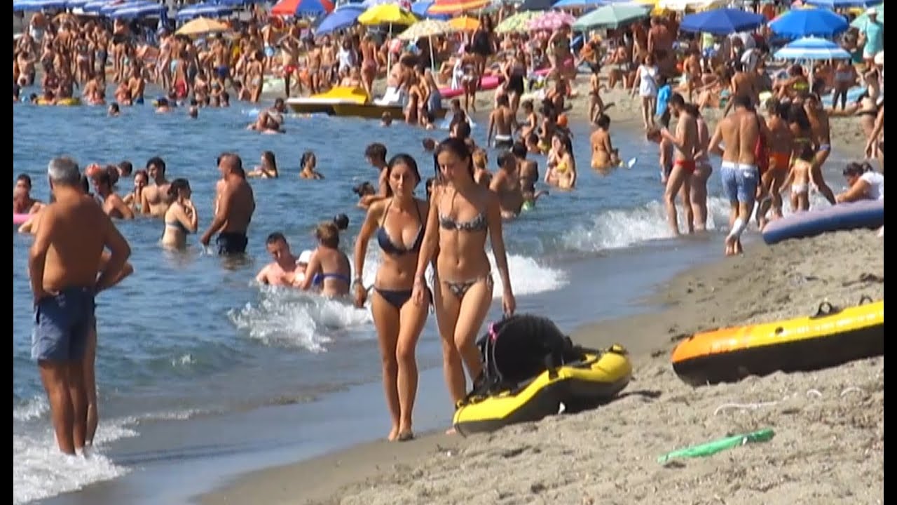 Порно Италии Пляж