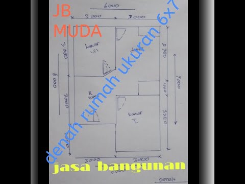 #denah#rumah#ukuran 6x7